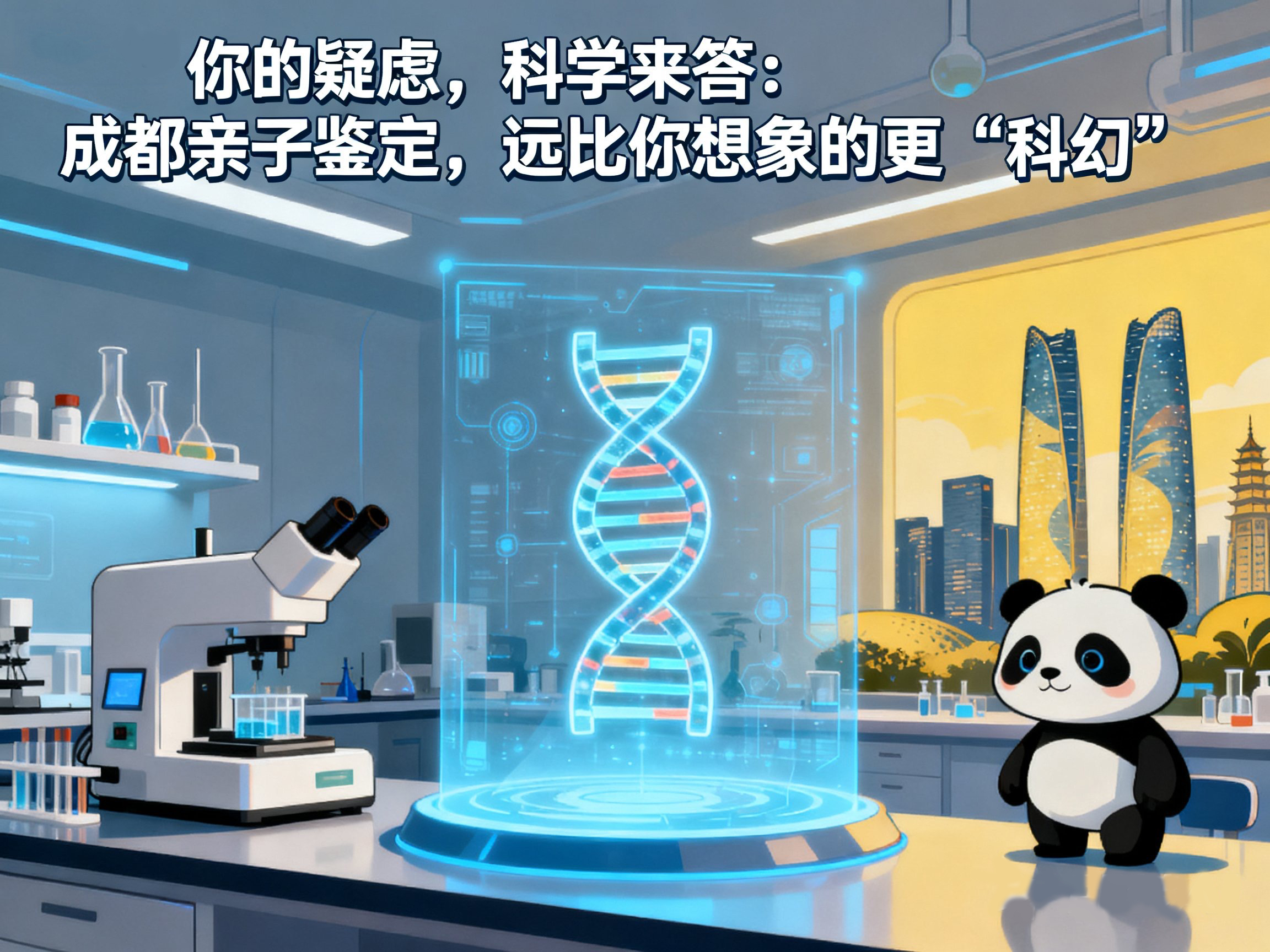 你的疑虑，科学来答：成都亲子鉴定，远比你想象的更“科幻”